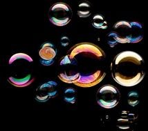 Moving Bubbles Screensaver drawing