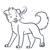 Dog Line Art N3