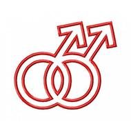 Double Male Symbol N2
