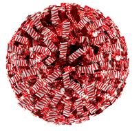 Red And Black Cheer Pom Poms