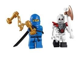 LEGO Ninjago, two plasitc blocks toys