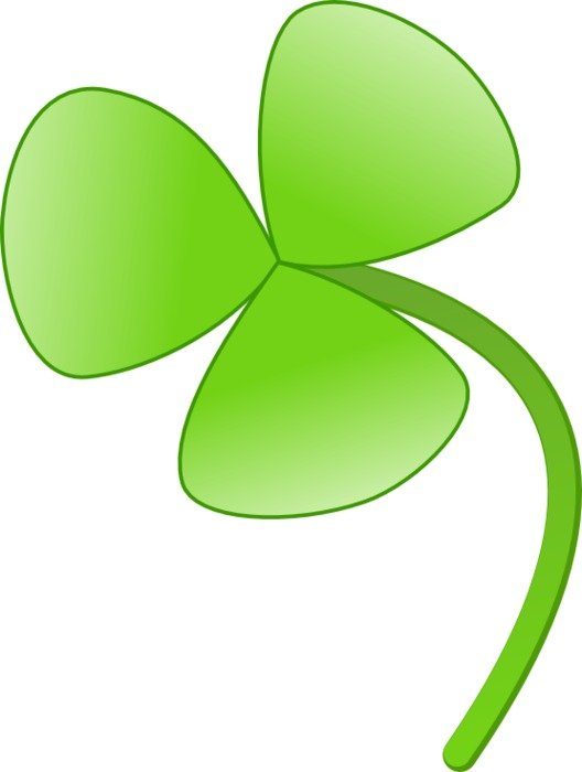Three Leaf Clover Clip Art N8
