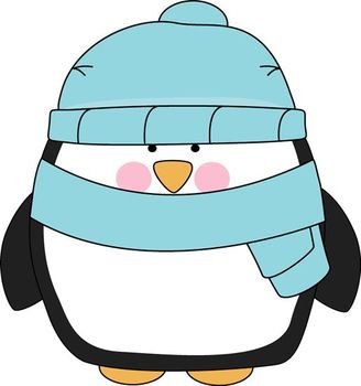 Winter Penguin Clip Art N18