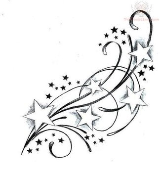 Star Tattoo Designs N15