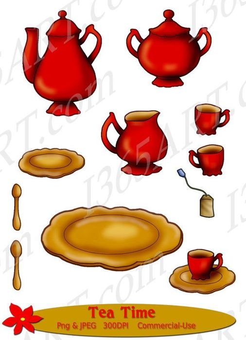 Tea Cup Clip Art N118