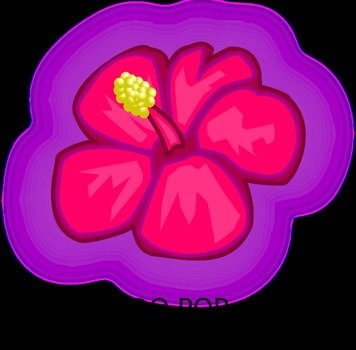 Flower By Jesuscanom A Pink Logo