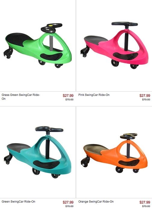 Geometric shapes of the scooter