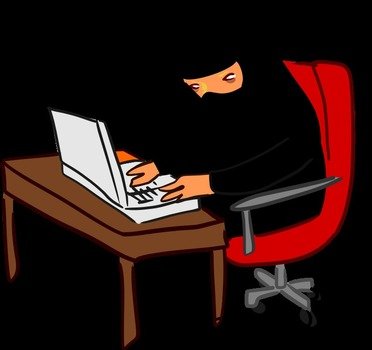 Ninja Working At Desk By Hector Gomez A With