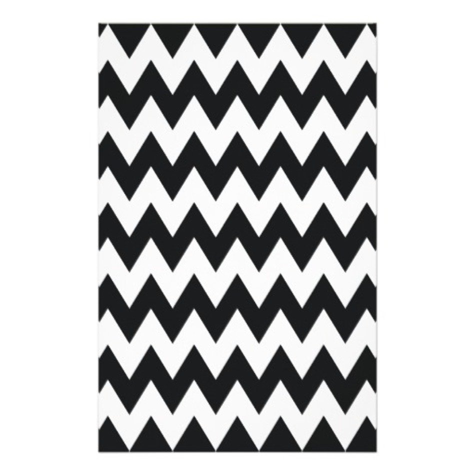 Black And White Zig Zag Clip Art