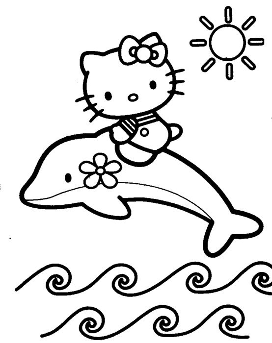 Hello Kitty Coloring Pages N14