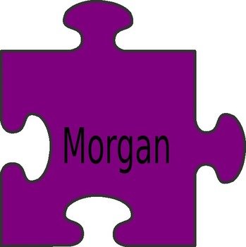 Puzzle Piece Border Clip Art N10
