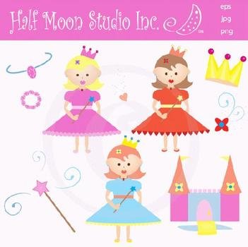 Princess Castle Clip Art N15