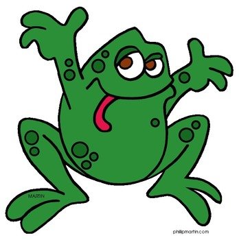 Frog Clip Art N144