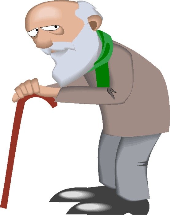 Old Man Cartoon N17