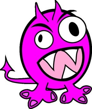 Free Monster Clip Art N17