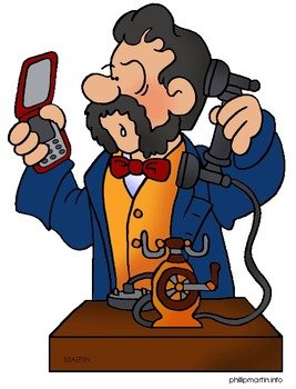 Alexander Graham Bell Clip Art N2