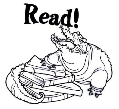 Reading Clip Art N81