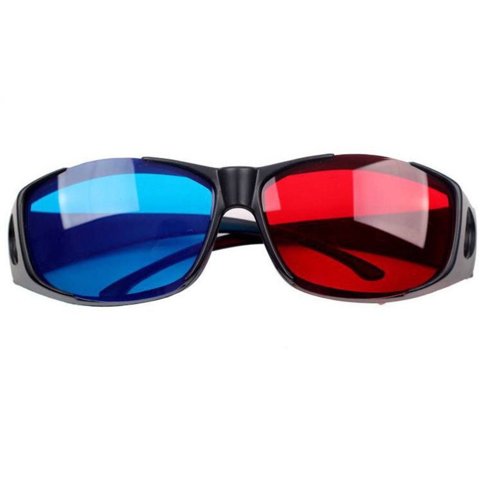 Red Blue Movies 3D Glasses Free 3d Tv NVIDIA