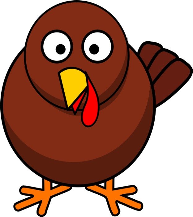 Turkey Cartoon Clip Art N43