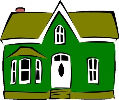Cartoon Mansion House Clip Art