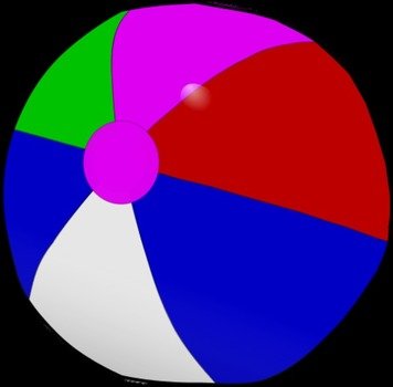 Beach Ball Clip Art N127