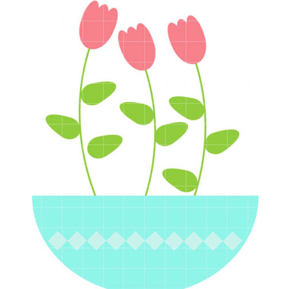 Potted Plant Clip Art N19
