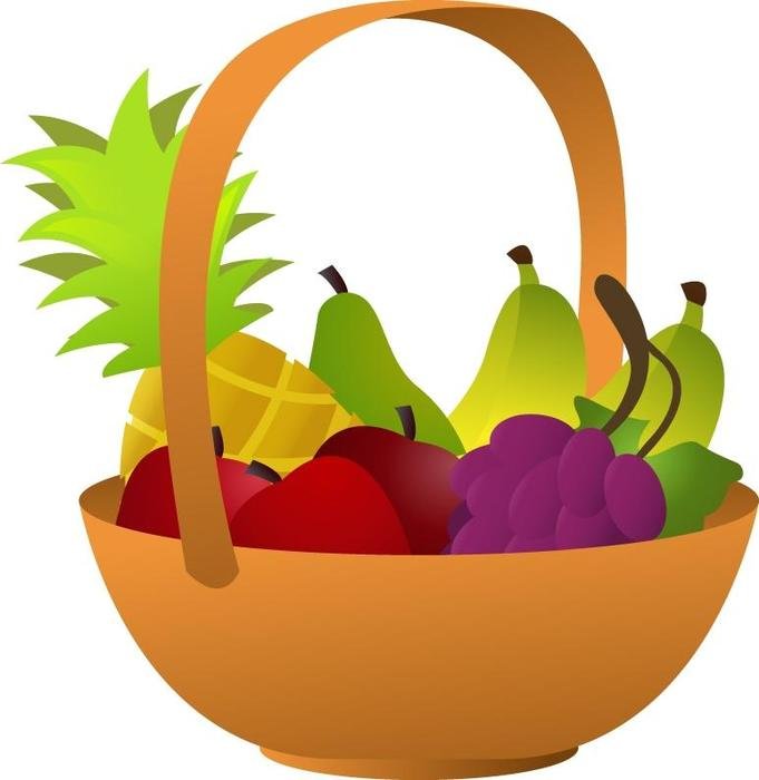 Healthy Holiday Food Clip Art