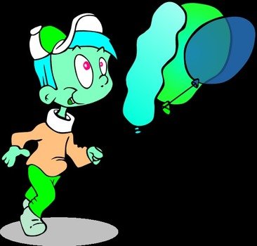 Baby Boy Balloons Clip Art