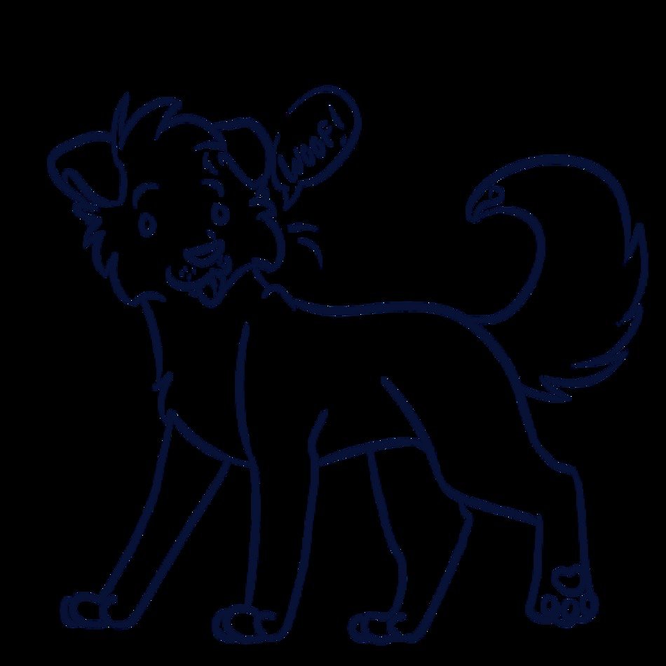 Dog Line Art N3