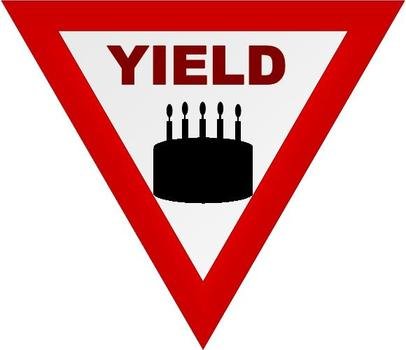 Yield Sign Coloring Page