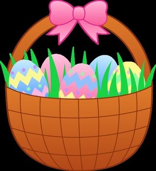 Easter Basket Clip Art N64
