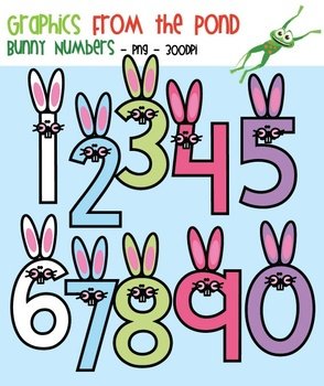 Numbers Clip Art N81