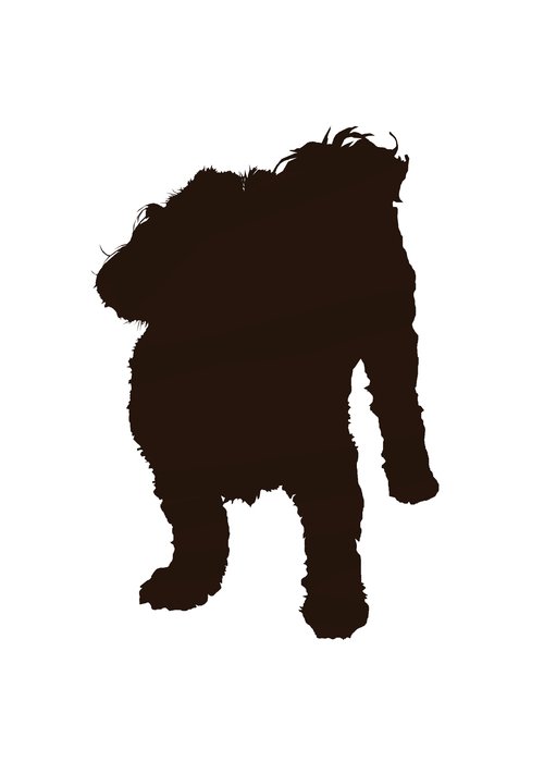 monster Silhouette drawing