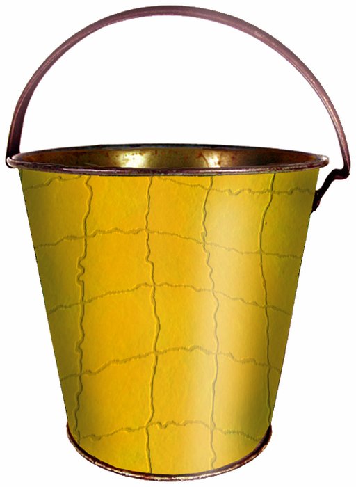 Set A37 Buckets Pails Tropical Gardens Clipart Prints For