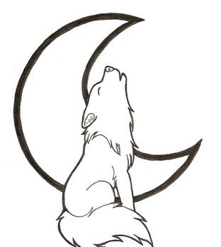 Cartoon Wolf Coloring Pages N2