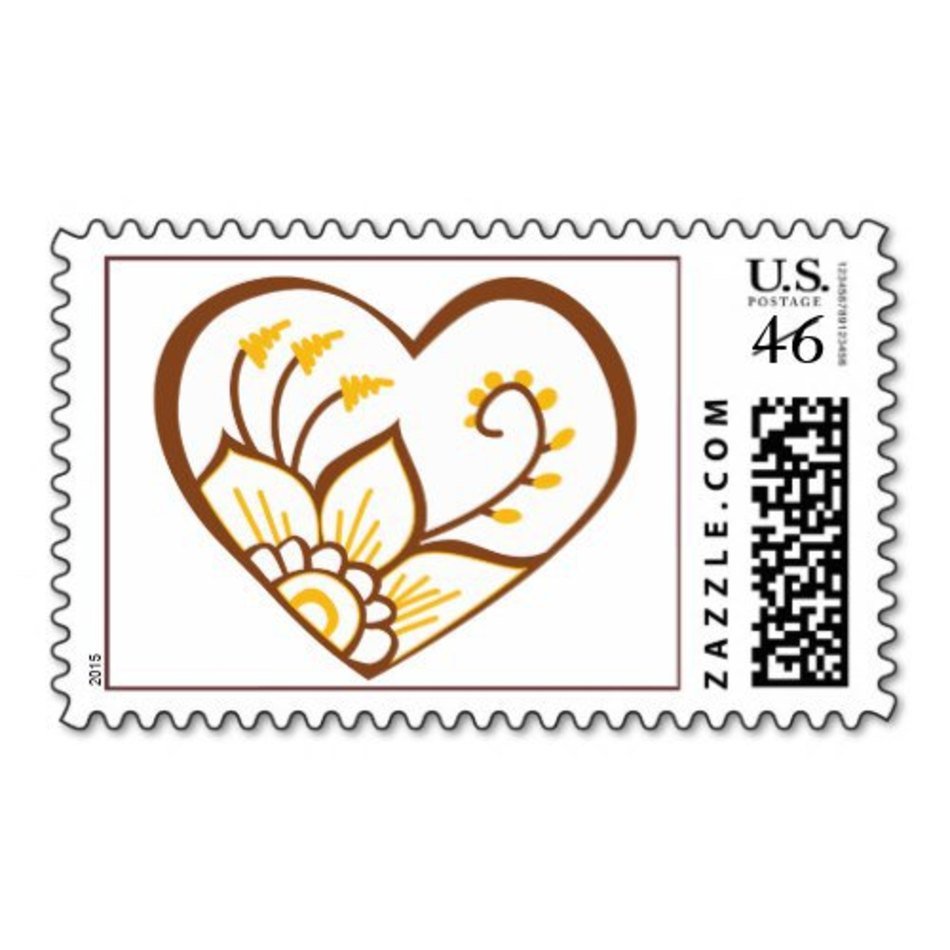 Henna Heart Yellow Postage P172542583035658514anr9r 500jpg