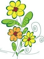 Maureen Michal flower drawing