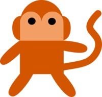 Cartoon Monkey Clip Art N74