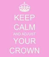 Displaying 20 Gallery Images For Pink Crown Wallpaper