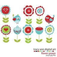 Flower Power Clip Art N15