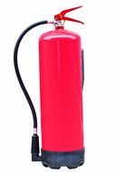 red fire extinguisher as a picture for clipart