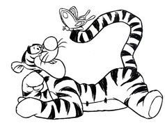 Winnie The Pooh Tigger Coloring Pages N2