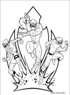Power Rangers Coloring Pages Printable Free