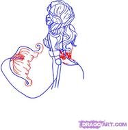 How To Draw A Mermaid Step By