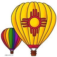Hot Air Balloon Clip Art N122