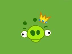 Angry Birds as a background