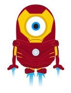 Despicable Me Minions ironman drawing