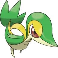 Grass Pokemon Snivy clipart