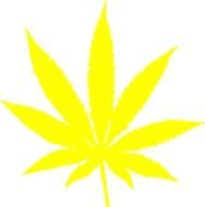 Weed Marijuana Leaf Clip Art N25