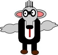 Cute Nerd Clip Art N2